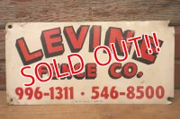 dp-240207-22 LEVINE FENCE CO. Metal Sign