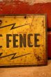 画像3: dp-240207-22 ELECTRIC FENCE Metal Sign (3)