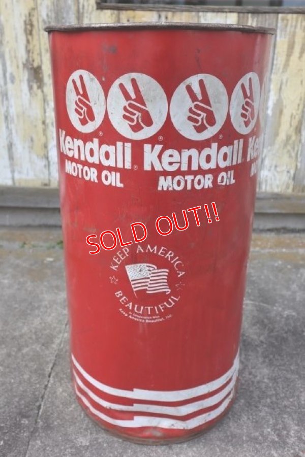 画像6: dp-240207-02 Kendall / 1990's 16 U.S. GALLONS MOTOR OIL CAN