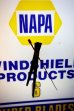 画像2: dp-240207-10 NAPA AUTO PARTS / 1980's〜 Lighted Sign Clock (2)