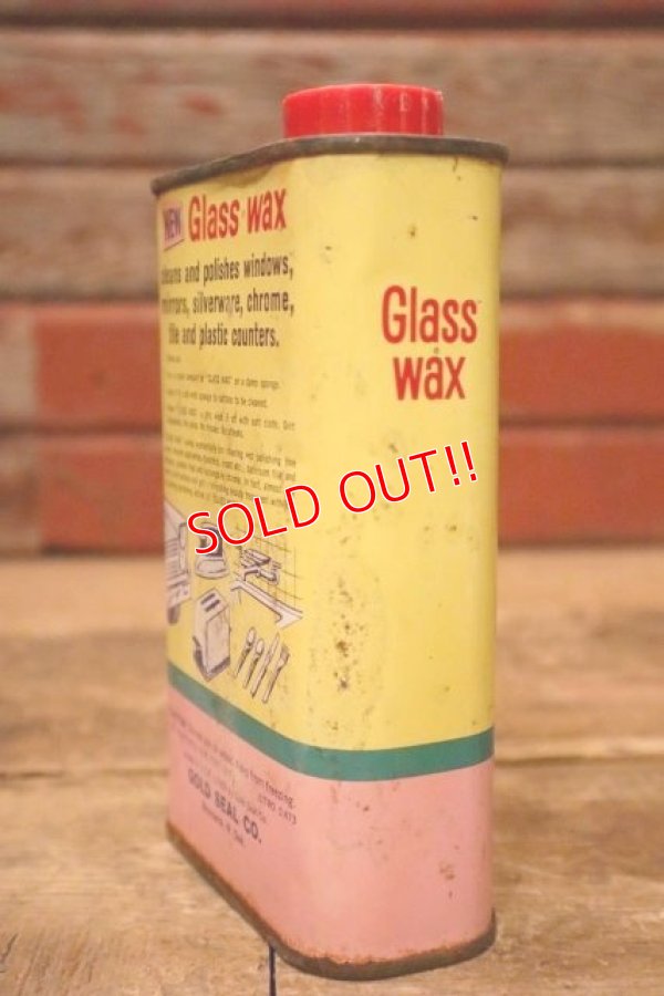 画像5: dp-240207-07 GOLD SEAL / 1966 Glass Wax CAN