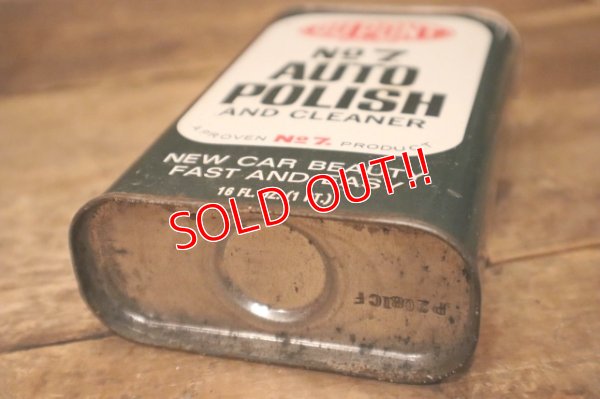 画像7: dp-240207-07 DU PONT / No7 AUTO POLISH AND CLEANER CAN