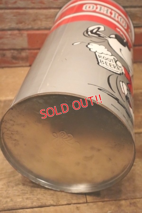 画像15: ct-240207-01 Snoopy (Joe Cool) / OHIO STATE UNIVERSITY 1980's-1990's Trash Can