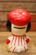 画像4: ct-240214-02 Snoopy / Determined 1970's Ceramic Bank "Baseball"