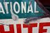 画像12: dp-240207-21 NATIONAL DEALER WHITE ROSE / 1950's Gas Station W-Sided Enamel Sign