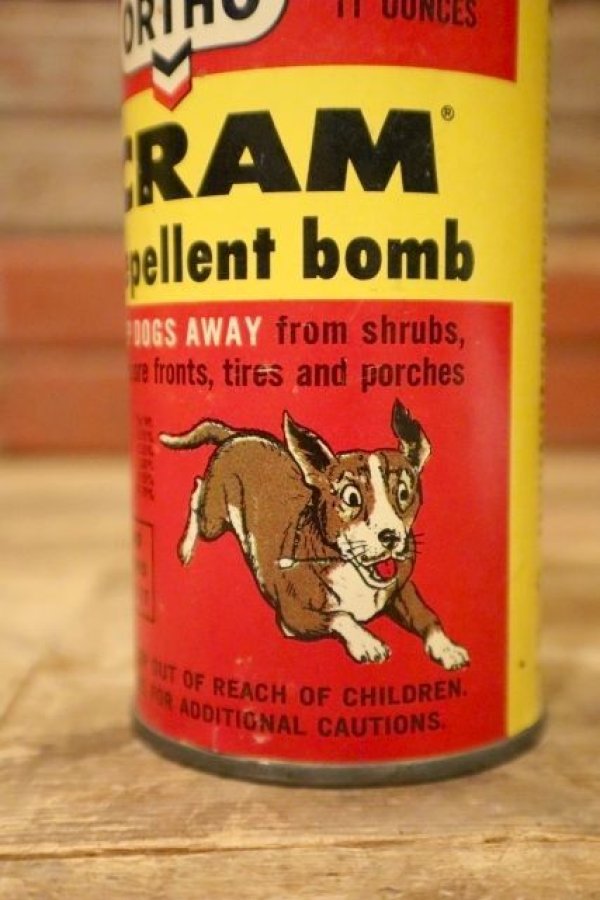 画像2: dp-231012-106 CALIFORNIA CHEMICAL COMPANY / ORTHO SCRAM dog repellent bomb Spray Can