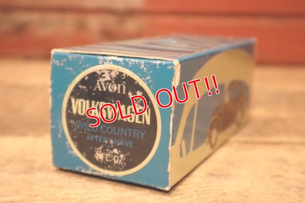 画像9: dp-240124-47 AVON / 1970's Volkswagen Beetle WILD COUNTRY AFTER SHAVE Decanter Bottle