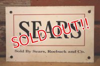 dp-240207-22 Sears, Roebuck and Co. / 1980's〜 Metal Sign