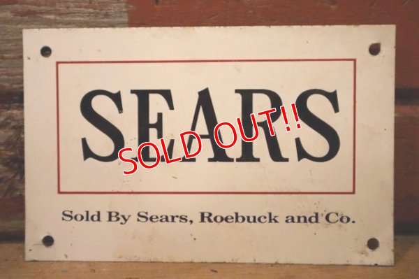 画像1: dp-240207-22 Sears, Roebuck and Co. / 1980's〜 Metal Sign