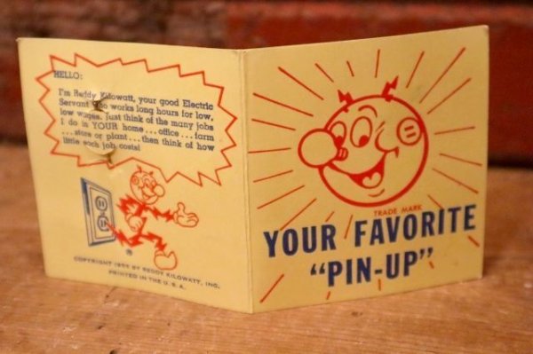 画像3: ct-240207-02 Reddy Kilowatt / 1950's Your Favorite Pin-Up (H)