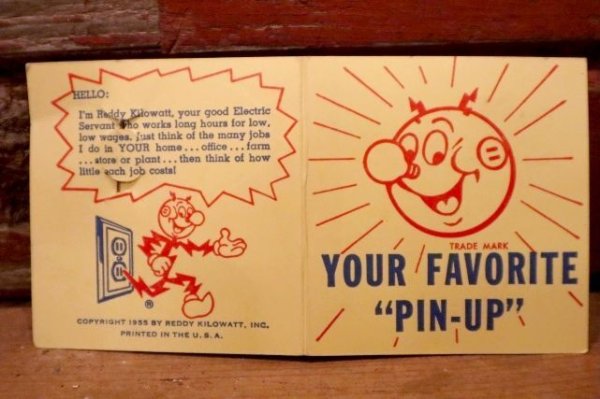 画像3: ct-240207-02 Reddy Kilowatt / 1950's Your Favorite Pin-Up (F)