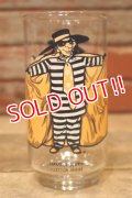 gs-240207-18 McDonald's / 1970's Collector Series "Hamburglar" Glass