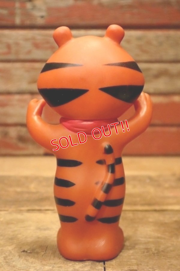 画像8: ct-240214-21 Kellogg's / Tony the Tiger 1970's Soft Vinyl Figure
