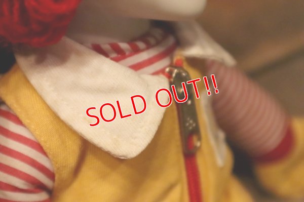 画像6: ct-240214-24 McDonald's / Ronald McDonald 1980's Doll