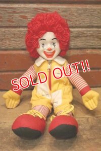 ct-240214-24 McDonald's / Ronald McDonald 1980's Doll
