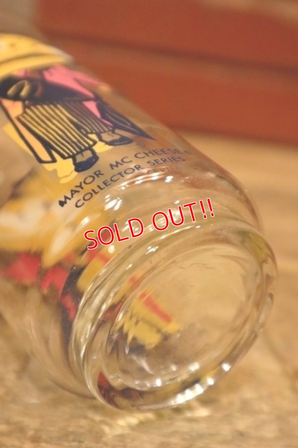 画像6: gs-240207-18 McDonald's / 1970's Collector Series "Mayor McCheese" Glass Error Print