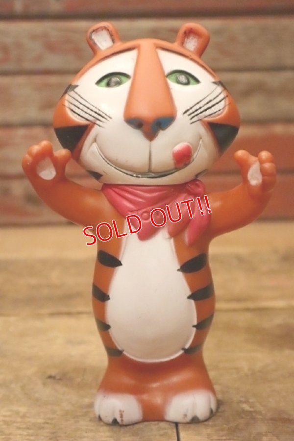 画像1: ct-240214-21 Kellogg's / Tony the Tiger 1970's Soft Vinyl Figure