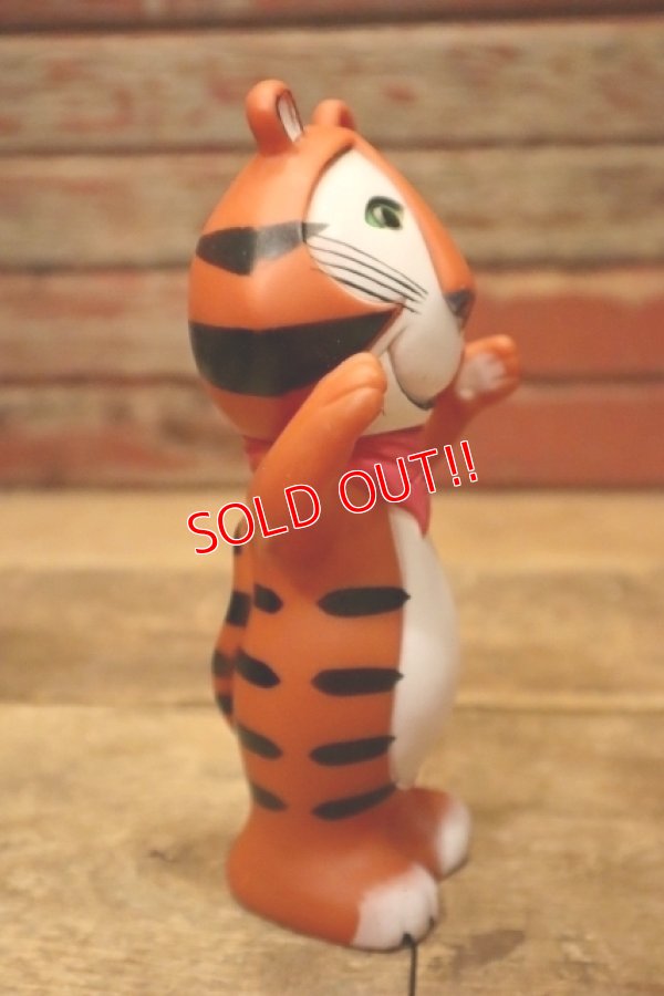 画像7: ct-240214-21 Kellogg's / Tony the Tiger 1970's Soft Vinyl Figure