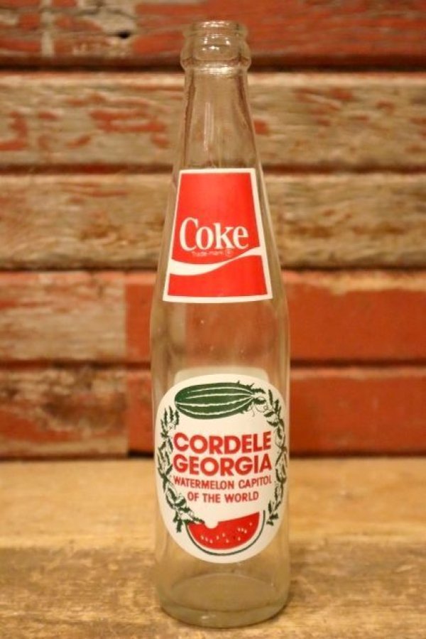 画像1: dp-230101-65 CORDELE GEORGIA / 1983 Coca Cola Bottle