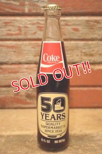 dp-240207-12 BIG BEAR SUPERMARKETS / 1984 50 YEARS Coca Cola Bottle