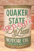 dp-240207-18 QUAKER STATE / De Luxe Motor Oil One U.S. Quart Can