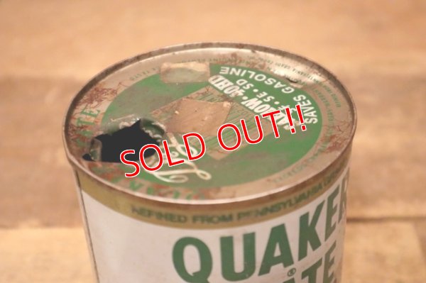 画像6: dp-240207-18 QUAKER STATE / De Luxe Motor Oil One U.S. Quart Can