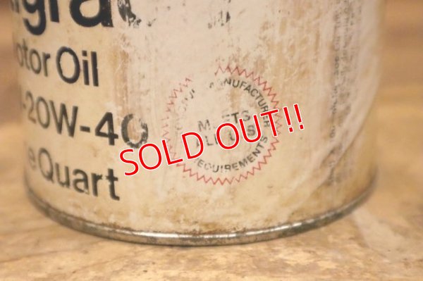 画像5: dp-240207-18 SHELL / X-100 Multigrade U.S. One Quart Motor Oil Can