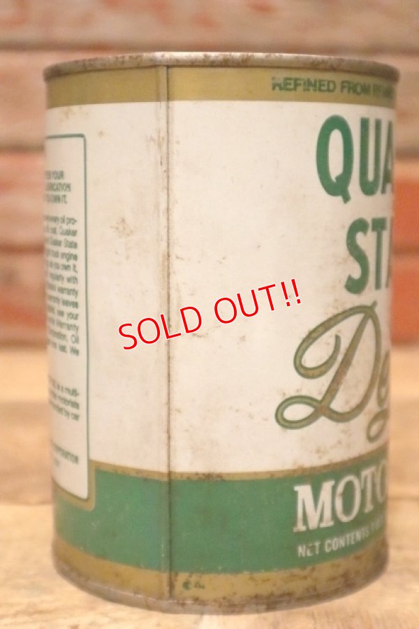 画像4: dp-240207-18 QUAKER STATE / De Luxe Motor Oil One U.S. Quart Can