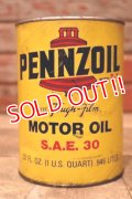 dp-240207-18 PENNZOIL / SAE-30 One U.S. Quart Can