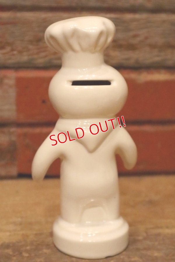画像4: ct-240214-47 Pillsbury / Poppin Fresh 1985 Ceramic Coin Bank