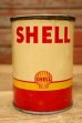 画像1: dp-240301-16 SHELL / 1950's-1960's One Pound Grease Can (1)