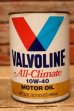 画像1: dp-240124-42 VALVOLINE / All-Climate 10W-40 U.S. ONE QUART MOTOR OIL CAN (1)