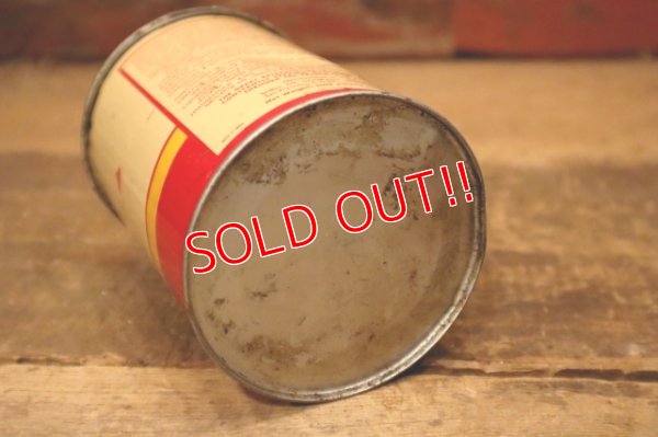 画像9: dp-240301-16 SHELL / 1950's-1960's One Pound Grease Can