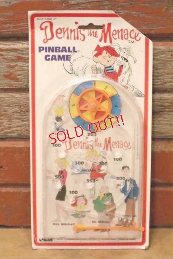 画像1: ct-240214-176 Dennis the Menace / 1980's Pinball Game