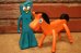 画像1: ct-240214-174 GUMBY & POKEY / Trendmasters 1995 Talking Figure Set (1)