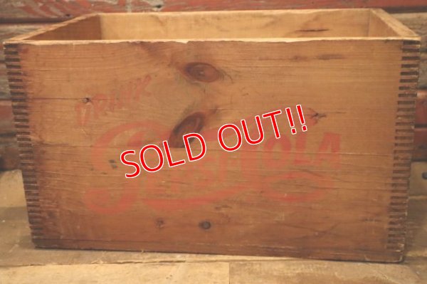 画像4: dp-240124-28 PEPSI-COLA / 1950's-1960's Wood Box