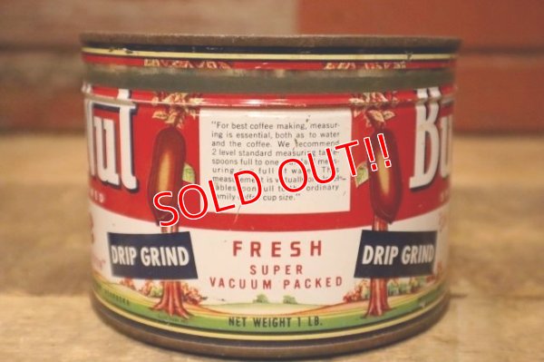 画像5: dp-240301-10 Butter-Nut COFFEE / Vintage Tin Can