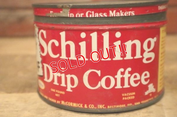 画像2: dp-240301-09 Schilling Regular Coffee / Vintage Tin Can