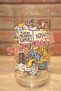 gs-240207-05 Muppets / McDonald's 1981 "The Great Muppet Caper!" Glass