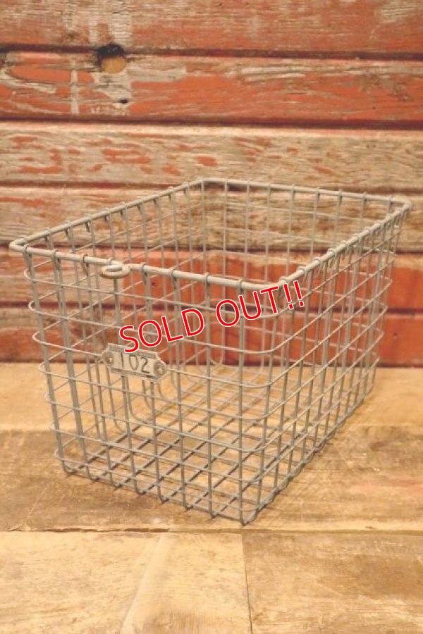 画像1: dp-240124-36 KASPAR WIRE WORKS / Vintage Wire Basket "120"