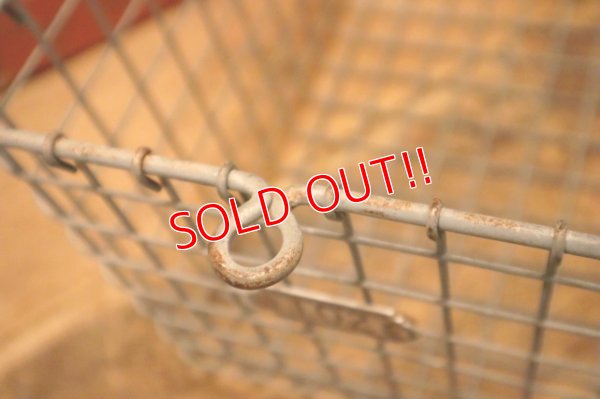 画像6: dp-240124-36 KASPAR WIRE WORKS / Vintage Wire Basket "120"