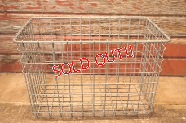 画像3: dp-240124-36 KASPAR WIRE WORKS / Vintage Wire Basket "120"