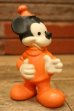 画像1: ct-240214-134 Mickey Mouse / DELACOSTE 1970's Rubber Doll (1)
