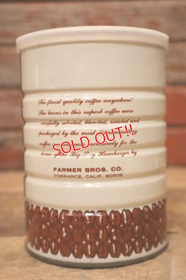 画像4: ct-240301-10 Big Boy / 1980's Mocha Boy Coffee Can