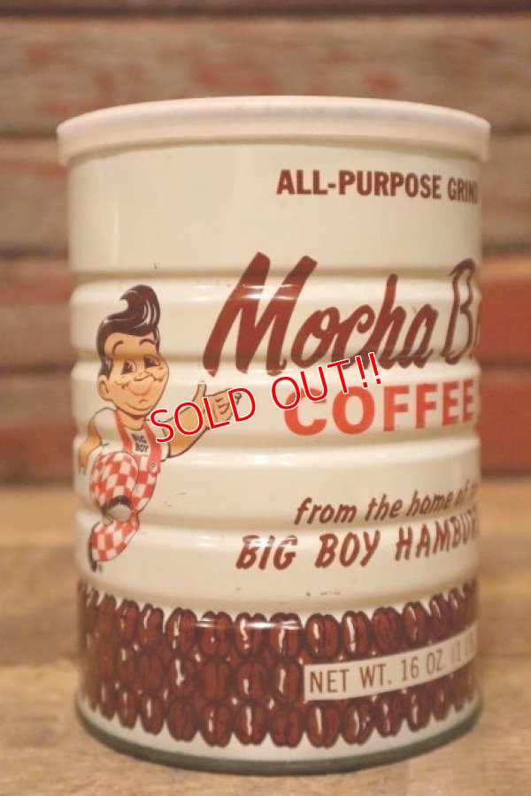 画像1: ct-240301-10 Big Boy / 1980's Mocha Boy Coffee Can