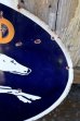 画像9: dp-240301-02 GREYHOUND / 1950's W-sided Porcelain Sign