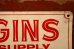 画像3: dp-240207-22 COGGINS FENCE & SUPPLY Metal Sign