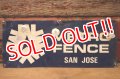 dp-240207-22 METRO FENCE Metal Sign