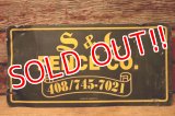 dp-240207-22 S & L FENCE Metal Sign