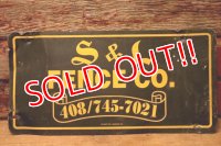 dp-240207-22 S & L FENCE Metal Sign